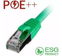 Cablenet 1m Cat6a RJ45 Green S/FTP LSOH 26AWG Snagless Booted Patch Lead (PK 100) 1 m Cat6a S/FTP (S-STP) RJ-45 RJ-45 Green