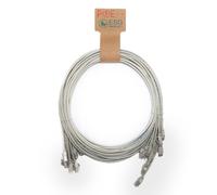 Cablenet 1m Cat6a RJ45 Grey U/FTP LSOH 30AWG Slim Snagless Booted Patc