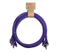 Cablenet 1m Cat6a RJ45 Violet U/FTP LSOH 30AWG Slim Snagless Booted Pa