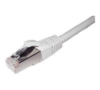 Cablenet 1m Cat6a RJ45 White S/FTP LSOH 26AWG Snagless Booted Patch Le