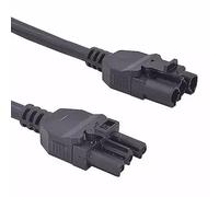 Cablenet 1m GST18 Male - Female Wieland Black PVC Power Leads