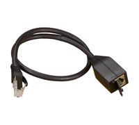 Cablenet 1m MPTL Cat6a Black S/FTP LSOH 26AWG Cable Adaptor