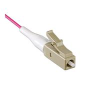 Cablenet 1m OM4 50/125 LC Pigtail Erika Violet Fibre Pigtail 900um