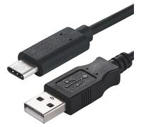 Cablenet 1m USB 3.1c Male - USB 2.0 Type A Male Black Cable