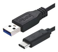 Cablenet 1m USB 3.1c Male - USB 3.0 Type A Male Black Cable