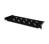 Cablenet 1u 200mm Cantilever Vented Shelf Black (20Kg)