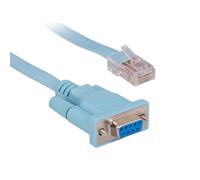 Cablenet 2.1m Blue Console Cable DB9 Female - RJ45 Male