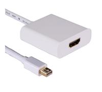 Cablenet 20cm Active Mini DisplayPort Male-HDMI 1.4b 4K2K60Hz White Adaptor
