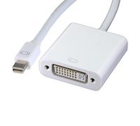 Cablenet 20cm Mini DisplayPort Male DVI Fem1080p 60Hz White Adaptor