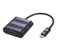 Cablenet 20cm USB 3.1c Male - HDMI 1.4b Female (4Kx2K@30Hz) Tailed Black Active