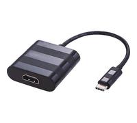 Cablenet 20cm USB 3.1c Male - HDMI 1.4b Female (4Kx2K@30Hz) Tailed Black Active. USB version: 3.2 Gen 2 (3.1 Gen 2) USB connector type: USB Type-C USB connector gender: Male. Product colour: Black. Qu