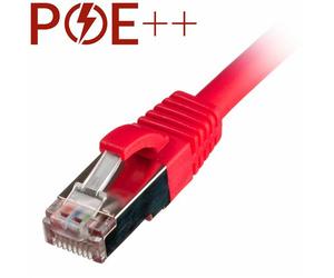 Cablenet 20m Cat6a RJ45 Red S/FTP LSOH 26AWG Snagless Booted Patch Lead