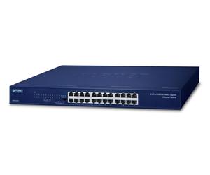 Cablenet 24 Port 10/100/1000 Mbps Gigabit Ethernet Switch 19"