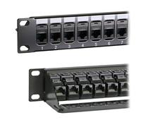 Cablenet 24 Port Cat6 UTP 1u Coupler Panel
