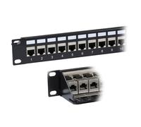 Cablenet 24 Port Cat6a FTP 1u Coupler Panel