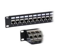 Cablenet 24 Port Cat6a FTP 1u Coupler Panel