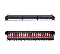 Cablenet 24 Port Cat6a FTP 1u PCB Patch Panel