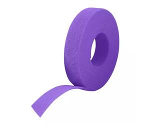 Cablenet 25m Reel x 20mm Velcro One Wrap Continuous Tape Purple