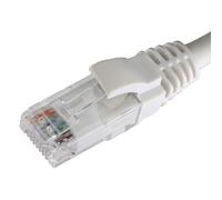 Cablenet 2m Cat5e RJ45 White U/UTP LSOH 24AWG Snagless Booted Patch Le
