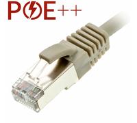 Cablenet 2m Cat6a RJ45 Grey U/FTP LSOH 30AWG Slim Snagless Booted Patc