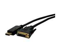 Cablenet 2m DisplayPort Male 1.2 - DVI-D Male 1080p Uni-D Black Cable