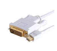 Cablenet 2m Mini DisplayPort Male - DVI 24+1 Male 1080p White PVC Cable