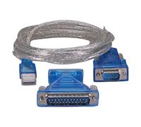 Cablenet 2m USB 2.0 Serial DB9/25 Converter