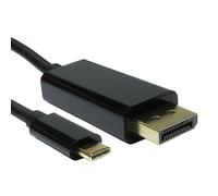 Cablenet 2m USB 3.1c Male - DisplayPort 1.2 (4Kx2K@60Hz) Male. Cable length: 2 m Connector 1: USB Type-C Connector 2: DisplayPort