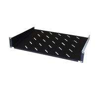 Cablenet 2u 300mm Cantilever Vented Shelf Black (450mm Cab) (20Kg)