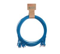 Cablenet 3m Cat6 RJ45 Blue U/UTP LSOH 30AWG Slim Snagless Booted Patch