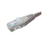 Cablenet 3m Cat6 RJ45 Grey U/UTP PVC 24AWG Flush Moulded Booted Patch Lead