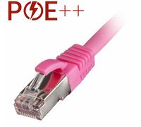Cablenet 3m Cat6a RJ45 Pink S/FTP LSOH 26AWG Snagless Booted Patch Lea