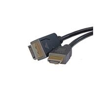Cablenet 3m DisplayPort Male 1.2 - HDMI 1.4b 1080p 60Hz Uni-D Black Ca