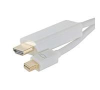 Cablenet 3m Mini DisplayPort Male - HDMI 1.4b Male 1080p White PVC Cab