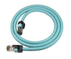 Cablenet 3m Ultimate 40G Cat8 5G Aqua S/FTP LSOH 24AWG Snagless Patch Lead