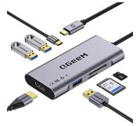 Cablenet 40-4107 laptop dock/port replicator Wired USB 3.2 Gen 2 (3.1 Gen 2) Type-C Silver