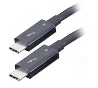 Cablenet 40-4208 Thunderbolt cable 0.7 m 40 Gbit/s Black