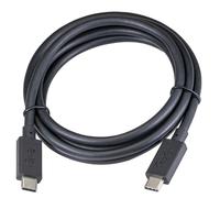 Cablenet 40-4408 USB cable USB4 Gen 3x2 0.8 m USB C Black