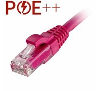 Cablenet 4m Cat6 RJ45 Pink U/UTP LSOH 24AWG Snagless Booted Patch Lead