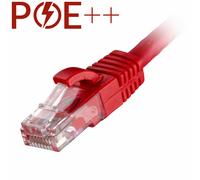 Cablenet 4m Cat6 RJ45 Red U/UTP LSOH 24AWG Snagless Booted Patch Lead