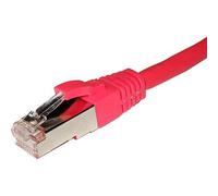 Cablenet 5m Cat6 RJ45 Red F/UTP LSOH 26AWG Snagless Booted Patch Lead