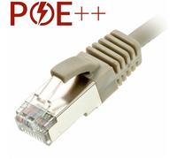 Cablenet 5m Cat6a RJ45 Grey U/FTP LSOH 30AWG Slim Snagless Booted Patch Lead