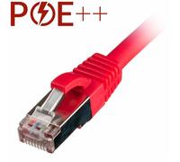 Cablenet 5m Cat6a RJ45 Red S/FTP LSOH 26AWG Snagless Booted Patch Lead