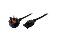 Cablenet 5m GST18 Female - UK 13Amp Plug Wieland Black PVC Power Leads