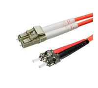 Cablenet 5m OM3 50/125 LC-ST Duplex Orange LSOH Fibre Patch Lead