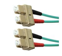 Cablenet 5m OM3 50/125 SC-SC Duplex Aqua LSOH Fibre Patch Lead