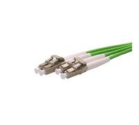 Cablenet 5m OM5 50/125 LC-LC Duplex Lime Green LSOH Fibre Patch Lead