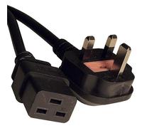Cablenet 5m UK (13 Amp) - IEC C19 Black PVC 1.5mm Power Leads. Cable length: 5 m Connector 1: Power plug type G Connector 2: C19 coupler. Input voltage: 250 V