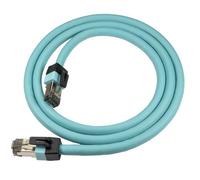 Cablenet 5m Ultimate 40G Cat8 5G Aqua S/FTP LSOH 24AWG Snagless Patch Lead