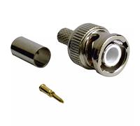 Cablenet BNC Crimp Plug Mini RG59 Turned